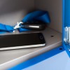 Steel Mini Locker with 20 compartments (Blue doors)
